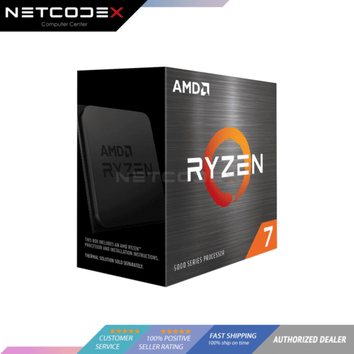 AMD Ryzen 7 5700X 8-Core, 16-Thread Unlocked Boxed Desktop Processor - 100-100000926WOF