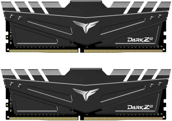 61uxh3vElAL._AC_SL1000_ TEAMGROUP T-Force Dark Za (Alpha) 32GB Kit (2x16GB) DDR4 Dram 3600MHz (PC4-28800) CL18 Desktop Memory Module for AMD Ryzen - TDZAD432G3600HC18JDC01
