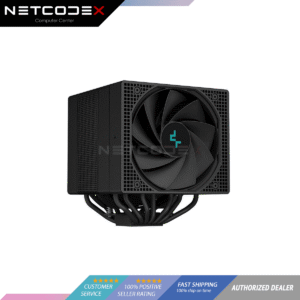 DeepCool ASSASSIN IV Premium CPU Air Cooler, Dual-Tower, 120/140mm FDB Fan Configuration, 7 Copper Heat Pipes, Quiet/Peformance Mode Switch -  R-ASN4-BKNNMT-G