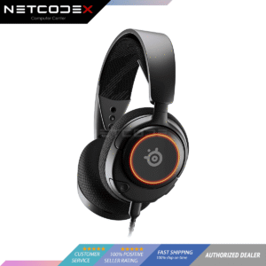 ginee_20230814114831046_6362460613.png SteelSeries New Arctis Nova 3 Multi-Platform Gaming Headset - Signature Arctis Sound - ClearCast Gen 2 Mic - PC, PS5/PS4, Xbox Series X|S, Switch, Mobile,Black