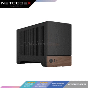 Fractal Design Terra Graphite Mini-ITX Small Form Factor PC Case with PCIe 4.0 Riser - FD-C-TER1N-01