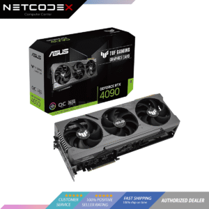 ASUS TUF GeForce RTX® 4090 OC Edition Gaming Graphics Card (PCIe 4.0, 24GB GDDR6X, HDMI 2.1a, DisplayPort 1.4a)