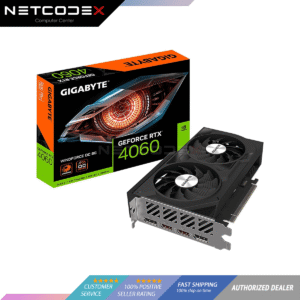 ginee_20230904233012670_6559705524.png Gigabyte GeForce RTX 4060 WINDFORCE OC 8G Graphics Card, 2X WINDFORCE Fans, 8GB 128-bit GDDR6, GV-N4060WF2OC-8GD Video Card
