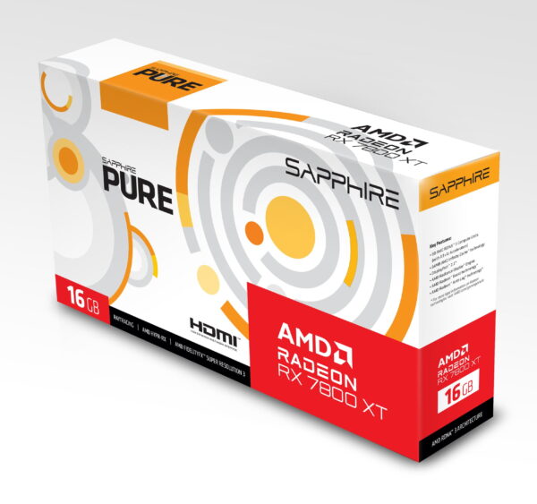 SAPPHIRE PURE Radeon RX 7800 XT 16GB GDDR6