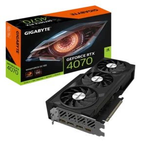 GV-N4070WF3OC-12GD Gigabyte Geforce RTX 4070 Windforce OC 12G Graphics Card - GV-N4070WF3OC-12GD
