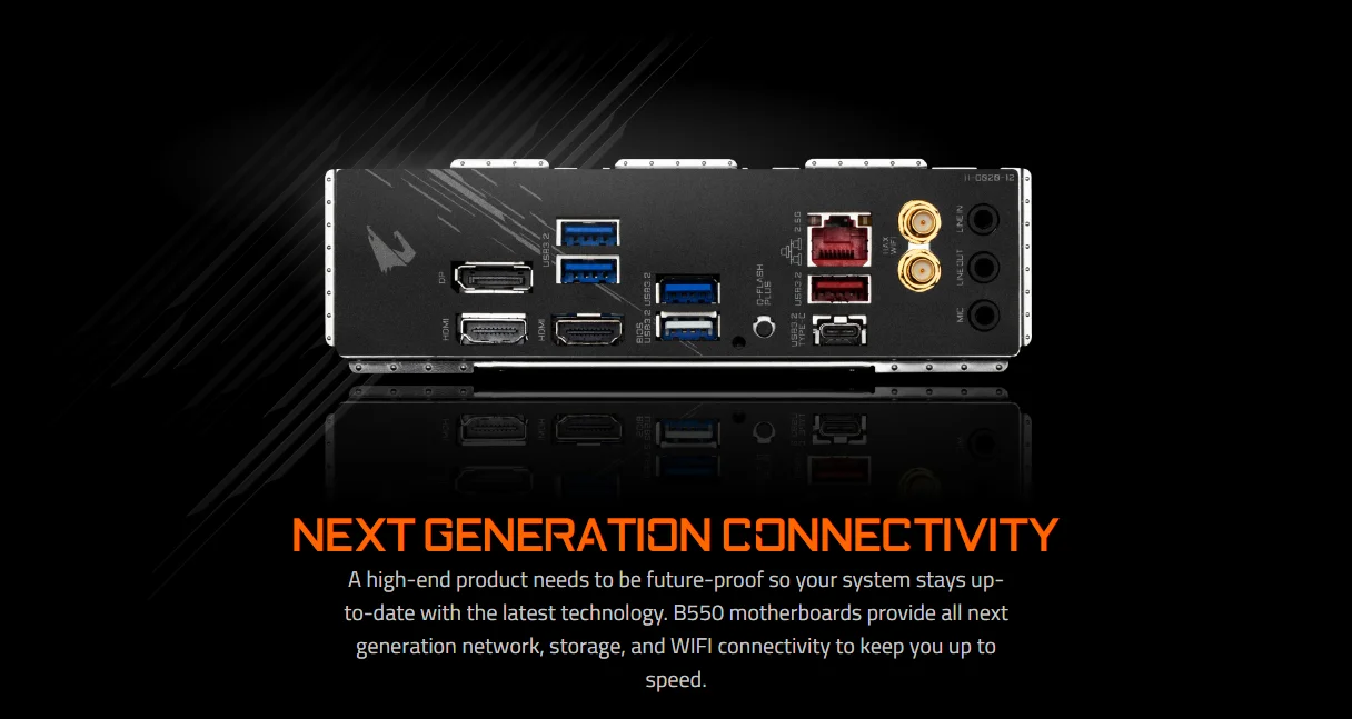 Netcodex.ph: GIGABYTE B550I AORUS PRO AX AM4 AMD B550 Mini-ITX ...