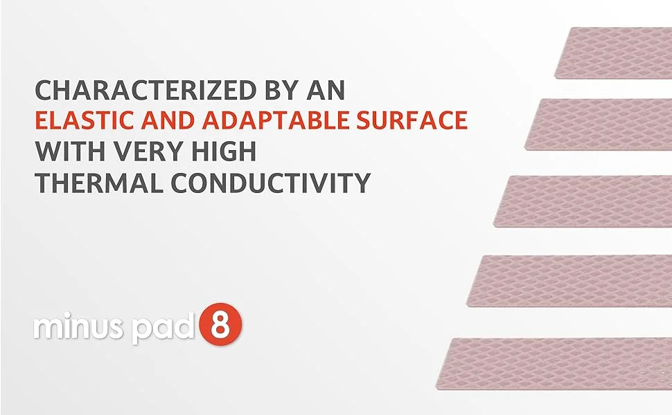 Thermal Grizzly Minus Pad 8-120 × 20 × 1,0 Mm - Nastro Termico Per Raffreddamento - Foto 9