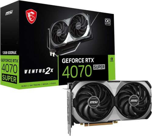 Netcodex.ph: MSI GeForce RTX 4070 SUPER 12G VENTUS 2X OC Graphics Card