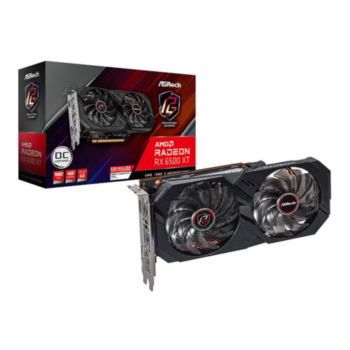 ASROCK RX6500XT PHANTOM GAMING D 4GO