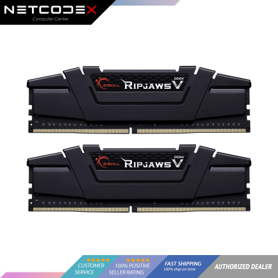 G.Skill RipJaws V Series 32GB (2 x 16GB) 288-Pin SDRAM PC4-28800 DDR4 3600 CL18-22-22-42 1.35V Dual ...