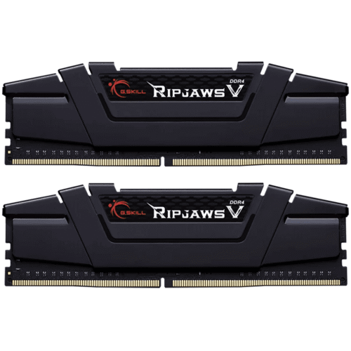 G.Skill RipJaws V Series 32GB (2 x 16GB) 288-Pin SDRAM PC4-28800 DDR4 3600 CL18-22-22-42 1.35V Dual Channel Desktop Memory F4-3600C18D-32GVK