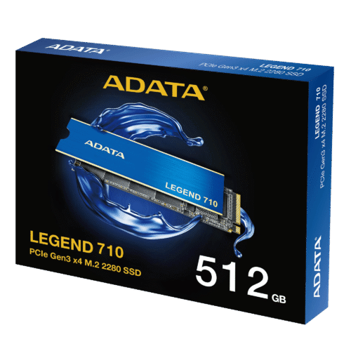 Adata Legend 710 512GB PCIe Gen3 x4 M.2 NVME 2280 Internal SSD AD-ALEG-710-512GCS