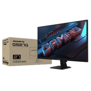 3 Gigabyte GS27 Gaming Monitor Gigabyte GS27Q 27" 1ms IPS QHD Gaming Monitor (Black) GP-GS27Q-AP