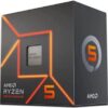 AMD Ryzen 5 7000 AMD Ryzen 5 7600 3.8GHz Up to 5.1GHz Socket AM5 Processor 100-100001015BOX