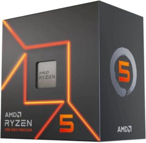 AMD Ryzen 5 7600 3.8GHz Up to 5.1GHz Socket AM5 Processor 100-100001015BOX