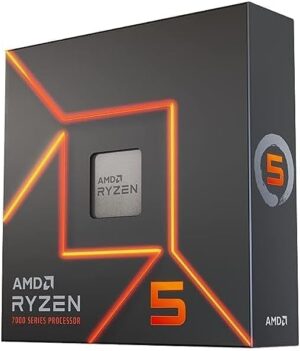 AMD Ryzen 5 7600X 4.7GHz Up to 5.3GHz Socket AM5 Processor 100-100000593WOF (Boxed) | 100-000000593 (Tray)