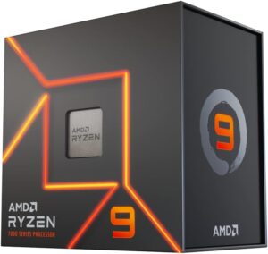 AMD Ryzen 9 7900X 4.7GHz Up to 5.6GHz Socket AM5 Processor 100-100000589WOF