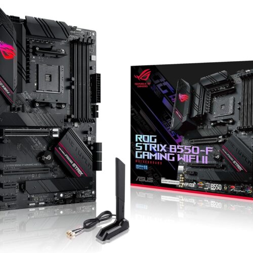 Asus ROG Strix B550-F Gaming WiFi II AMD AM4 Black (3rd Gen Ryzen) ATX Motherboard