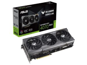 ASUS TUF Gaming GeForce RTX 4070 SUPER OC Edition Gaming Graphics Card -  TUF-RTX4070S-O12G-GAMING