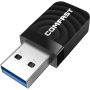 Comfast CF-812AC V2 1300Mbps 2.4G/5G Realtek Chip Dual Band Wireless USB Adapter Dongle