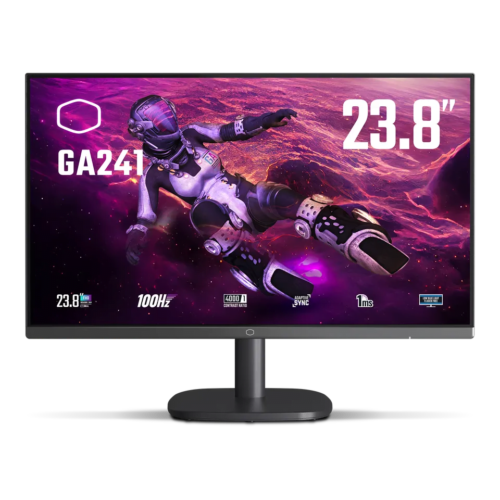 Cooler Master GA241 23.8″ FHD 1MS 100Hz 1080P VA sRGB 95% Gaming Monitor