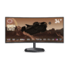 Cooler Master GM34-CWQ2 34” Curved 165Hz|180Hz (OC) VA Quantum Dot UWQHD 3440 x 1440 Gaming Monitor, 2ms, FreeSync Premium