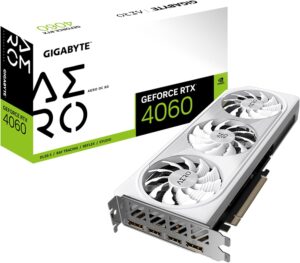 GIGABYTE GeForce RTX 4060 AERO OC 8G Graphics Card