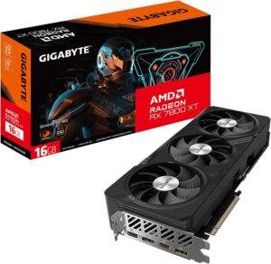 GIGABYTE Radeon RX 7800 XT Gaming OC 16G Graphics Card GIGABYTE Radeon RX 7800 XT Gaming OC 16G Graphics Card, 3X WINDFORCE Fans 16GB 256-bit GDDR6, GV-R78XTGAMING-OC-16GD Video Card