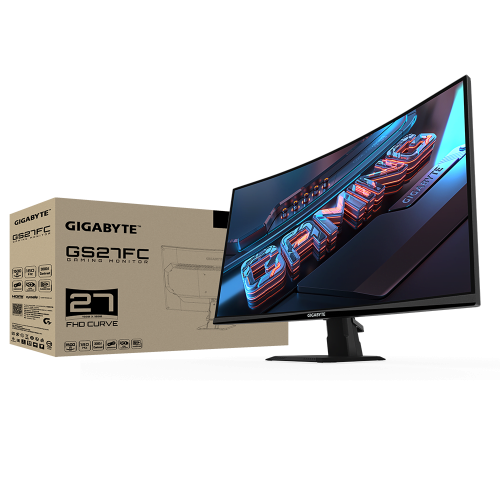 Gigabyte GS27FC 27″ 170hz 1920x1080 1080P VA Curved Gaming Monitor GP-GS27FC-AP