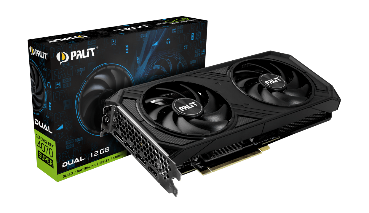 Palit GeForce RTX 4070 SUPER Dual 12GB GDDR6X