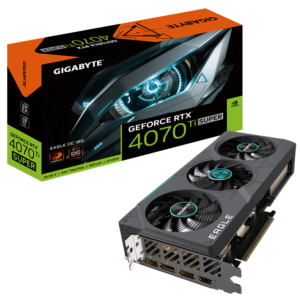 GeForce RTX™ 4070 Ti SUPER EAGLE OC 16G-01 GIGABYTE nVidia GeForce RTX 4070 Ti Super EAGLE OC ICE 16GD GDDR6X Video Card