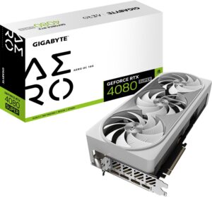 Gigabyte GeForce RTX 4080 SUPER AERO OC Graphics Card - GV-N408SAERO-OC-16GD