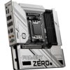 MSI B650M Project Zero White Gaming Motherboard (AMD Ryzen 8000/7000 Series Processors, AM5, DDR5, PCIe 4.0, M.2 Slots, SATA 6Gb/s, USB 3.2 Gen 2, HDMI/DP, Wi-Fi 6E, Bluetooth 5.3, 2.5Gbps LAN, mATX)