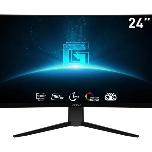 MSI G2422C 23.6 1920x1080 FHD 180hz 1MS VA Adaptive Sync Curved Gaming Monitor