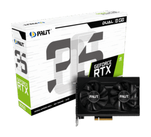 Palit Dual Geforce RTX 3050 8GB GDDR6 Graphic Card - NE63050018P1-1070D Palit Dual Geforce RTX 3050 8GB GDDR6 Graphic Card - NE63050018P1-1070D