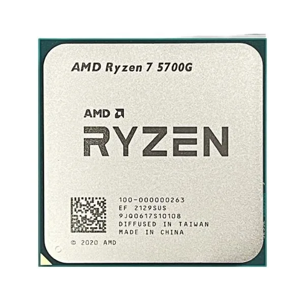 AMD Ryzen 7 5700G 8-Core 3.8 GHz Socket AM4 65W AMD Radeon