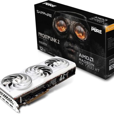 Sapphire PURE AMD Radeon RX 7700 XT 12GB Frostpunk 2 Edition Graphics Card...