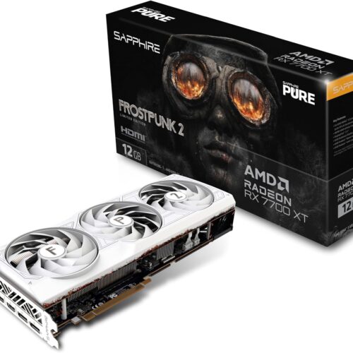 Sapphire PURE AMD Radeon RX 7700 XT 12GB Frostpunk 2 Edition Graphics Card