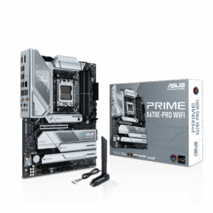 ASUS Prime X670E-PRO CSM WiFi AMD X670 AM5 Ryzen Desktop 9000 8000 & 7000 ATX Motherboard