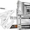 GIGABYTE B650 AORUS Elite AX ICE (AM5/ LGA 1718/ AMD Ryzen/ B650/ ATX/ DDR5/ Triple M.2/ PCIe 5.0/ USB 3.2 Gen2X2 Type-C/WiFi 6E/ 2.5GbE LAN/Snow White Motherboard)