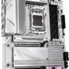 GIGABYTE B650 AORUS Elite AX ICE (AM5/ LGA 1718/ AMD Ryzen/ B650/ ATX/ DDR5/ Triple M.2/ PCIe 5.0/ USB 3.2 Gen2X2 Type-C/WiFi 6E/ 2.5GbE LAN/Snow White Motherboard)