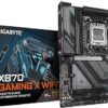 GIGABYTE X870 Gaming X WIFI7 AM5 LGA 1718, ATX, DDR5, 4X M.2, PCIe 5.0, USB4, Wi-Fi 7, 2.5GbE LAN, EZ-Latch, Q-Flash