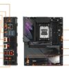 GIGABYTE X870E AORUS MASTER AM5 LGA 1718, ATX, DDR5, 4x M.2, PCIe 5.0, USB4, Wi-Fi 7, 5GbE LAN, EZ-Latch