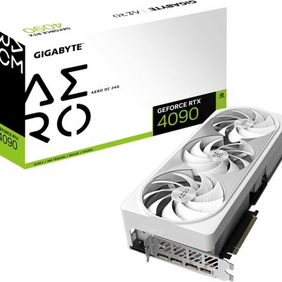 Gigabyte RTX 4090 AERO OC 24GB GDDR6X GV-N4090AERO-OC-24GD Graphics Card...