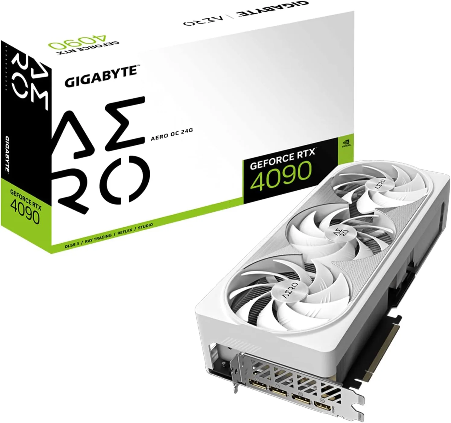 Gigabyte RTX 4090 AERO OC 24GB GDDR6X GV-N4090AERO-OC-24GD Graphics Card