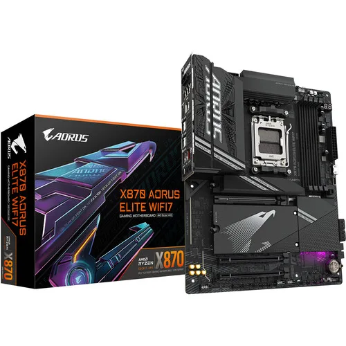 Gigabyte X870 AORUS ELITE WIFI7 AMD Ryzen AM5 ATX Motherboard