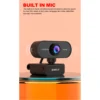 Inplay C1080P-Pro 1080p FHD Webcam