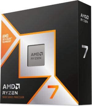 AMD Ryzen 7 9850X3D Zen 5 8-Core 16-Thread AM5 Desktop Processor - 4.7 GHz Base 5.6 GHz Boost - 96MB L3 Cache - 120W - 100-100001973WOF