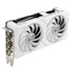ASUS Dual GeForce RTX 4060 EVO White OC Edition 8GB GDDR6 Graphics Card - DUAL-RTX4060-O8G-EVO-WHITE