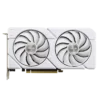 ASUS Dual GeForce RTX 4060 EVO White OC Edition 8GB GDDR6 Graphics Card - DUAL-RTX4060-O8G-EVO-WHITE